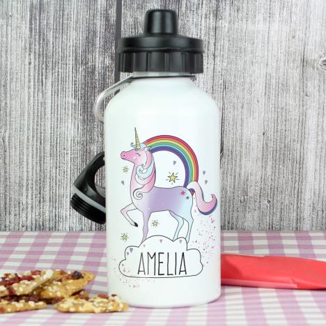 Personalised Unicorn Drinks Bottle Extra Image 1